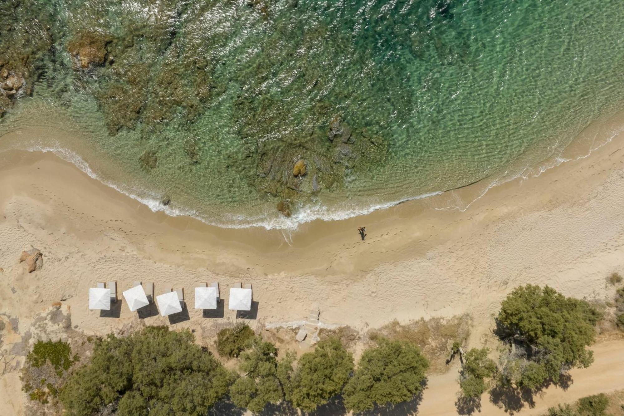 Villa Dione, Private Pool & Seaview By Naxos Dunes Кастраки Экстерьер фото